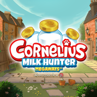Cornelius Milk Hunter Megaways 徽标