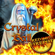 Crystal Ball Red Hot Firepot 徽标