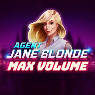Agent Jane Blonde Max Volume 徽标
