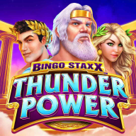 Bingo Staxx Thunder Power 徽标