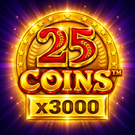 25 Coins x3000 徽标