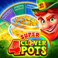 4 Super Clover Pots 徽标