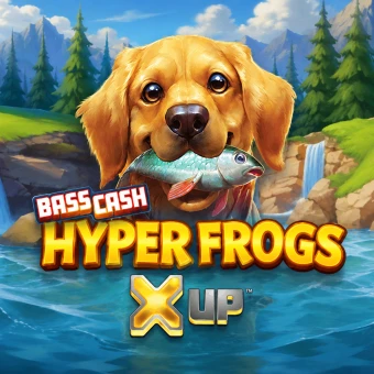 Bass Cash Hyper Frogs X UP 徽标