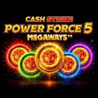 Cash Strike Power Force 5 Megaways 徽标