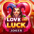 Love and Luck Joker 徽标