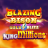 Blazing Bison Gold Blitz King Millions 徽标