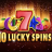 10 Lucky Spins 徽标