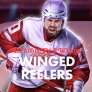 Detroit Red Wings Winged Reelers 徽标