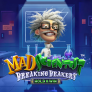 Mad Scientist Breaking Beakers 徽标
