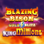 Blazing Bison Gold Blitz King Millions 徽标