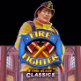 Fire Blaze Fire Fighter 徽标