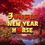 3 Wonders New Year Horse 徽标
