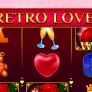 Retro Love 徽标