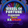 Wheel Of Fortune Diamond Spins 2x Wilds 徽标