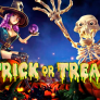 Trick or Treat (Leander Games) 徽标