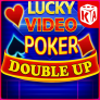 Lucky Video Poker 徽标