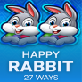 Happy Rabbit: 27 Ways 徽标