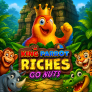 King Parrot Riches Go Nuts 徽标