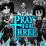 Pray For Three 徽标
