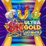 8K Ultra Gold Ultimate 徽标