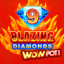9 Blazing Diamonds Wowpot 徽标