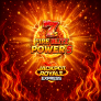 7s Fire Blitz Power 5 Jackpot Royale Express 徽标
