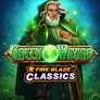 Fire Blaze Green Wizard 徽标