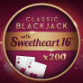 Classic Blackjack with Sweetheart 16 徽标