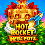 Hot Rocket Mega Potz 徽标