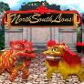 North South Lions 徽标