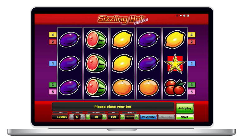 Sizzling Hot Deluxe - screenshot 1