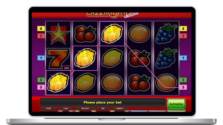 Sizzling Hot Deluxe screenshot 3
