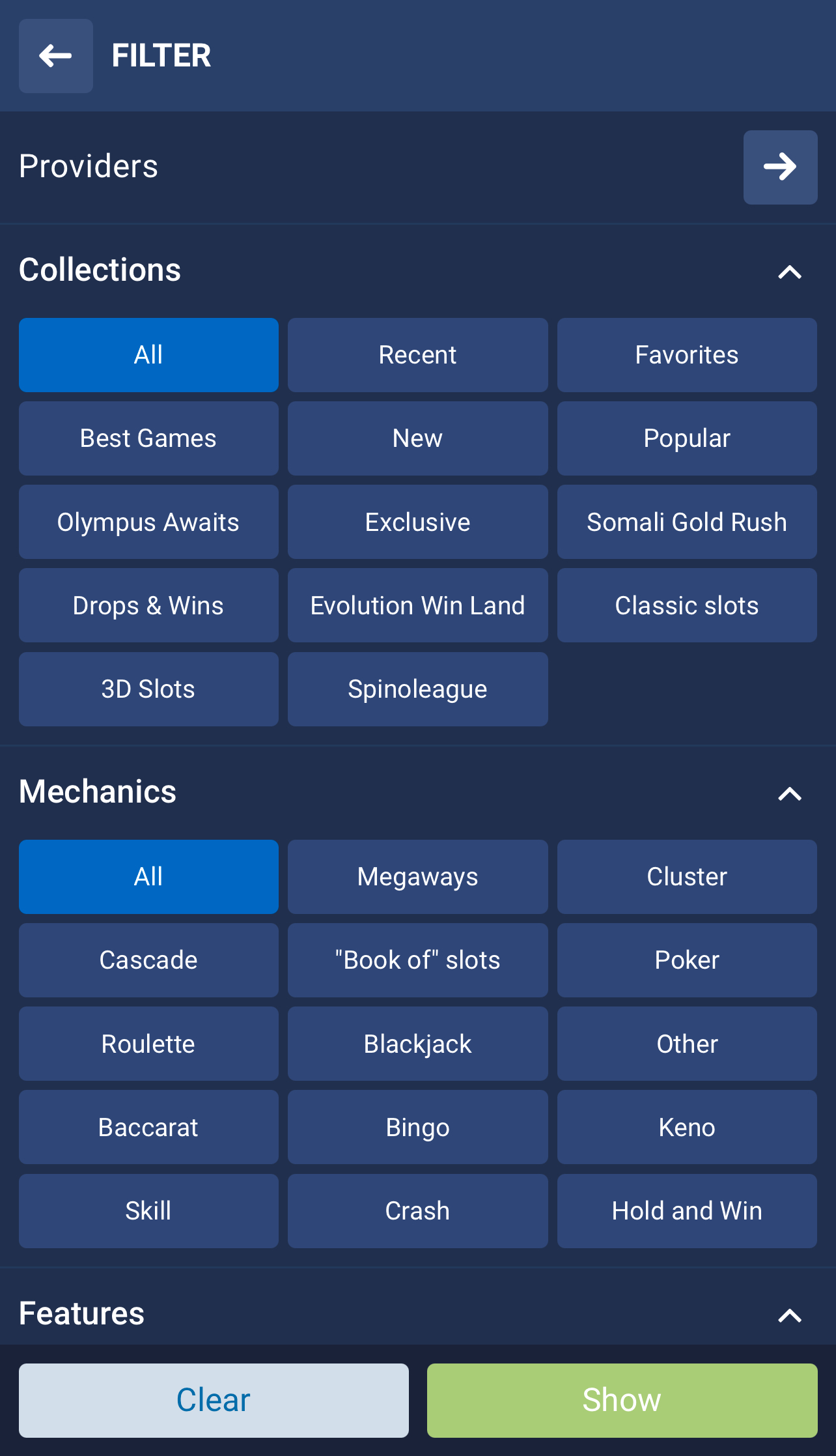 1xBet 游戏 2