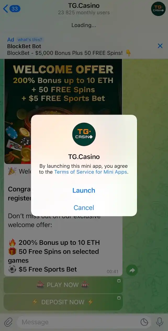 Telegram 赌场 3